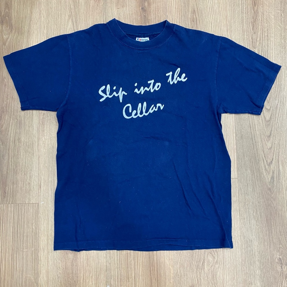 Hanes Navy Blue Graphic Tee